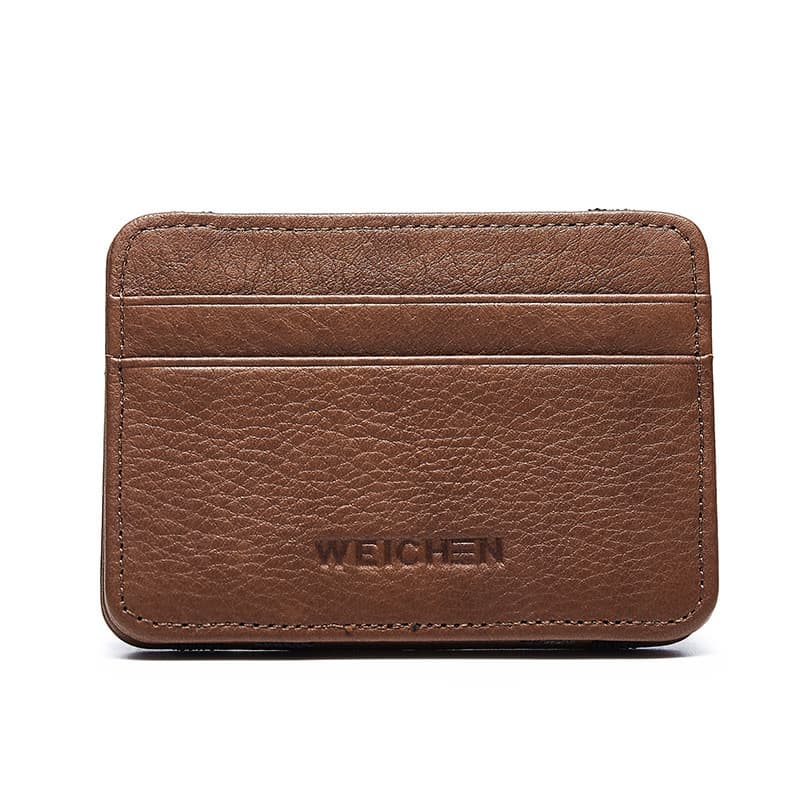 Short Version Genuine Leather Magic Man Wallet